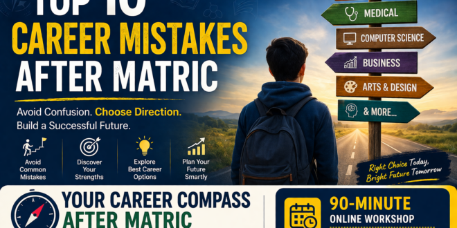 10 Career Mistakes After Matric